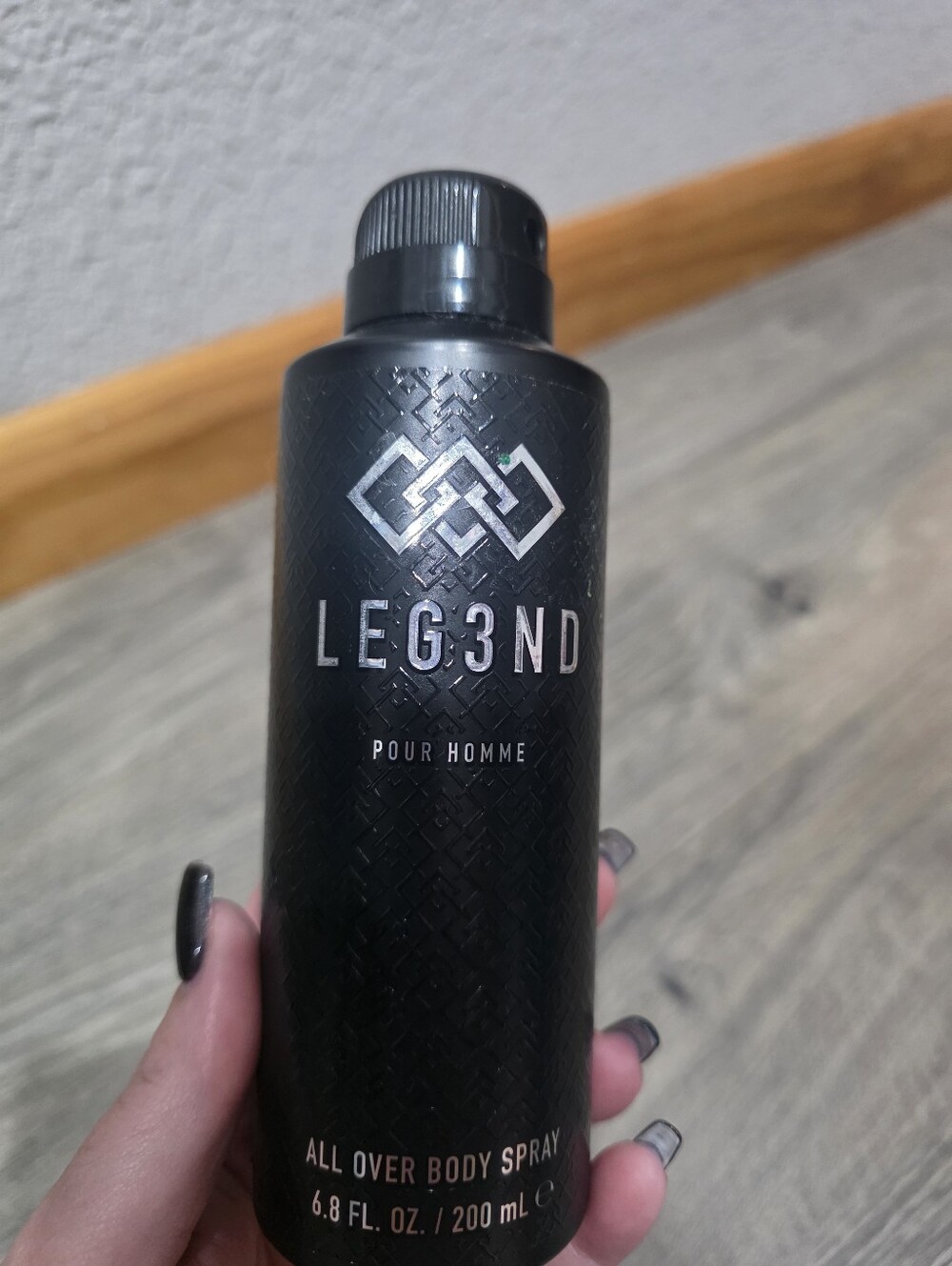 LEG3ND Pour Homme All-Over Body Spray - Black